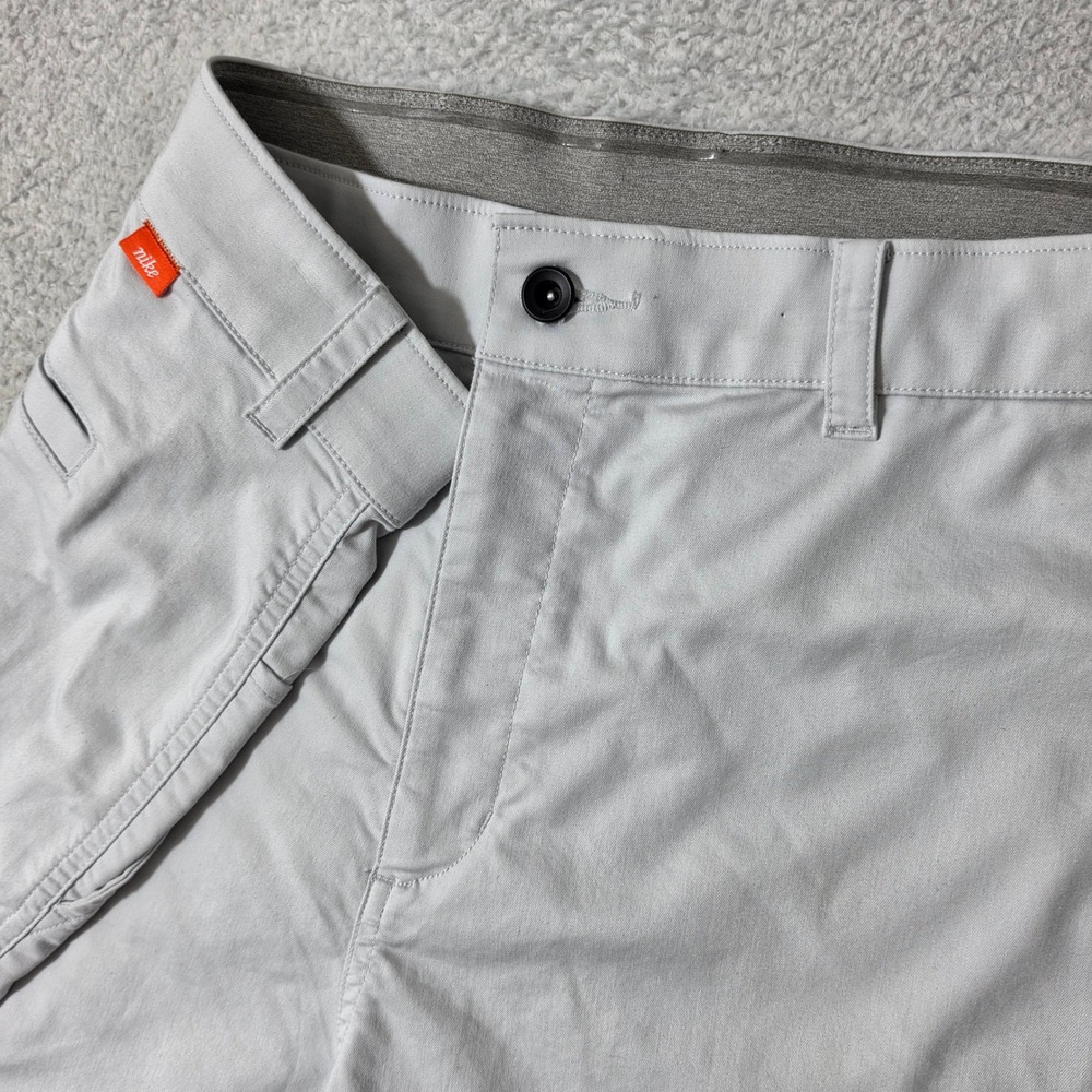 Nike Golf Grip Waist Shorts Mens 40/10 Grey‎ Dri-FIT Stretch Chino DA4139-025